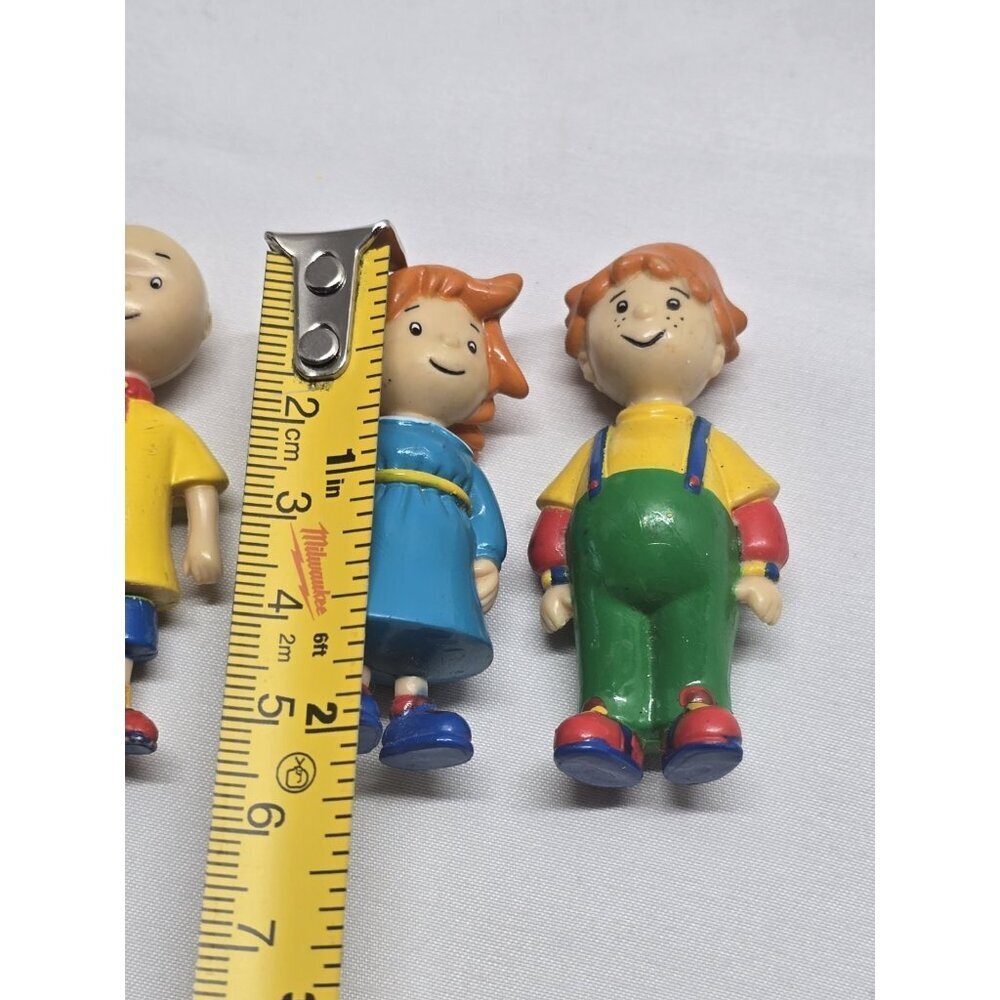 CAILLOU + ROSIE + LEO 2" two inch figures figurines PVC- RARE - Picture 8 of 11
